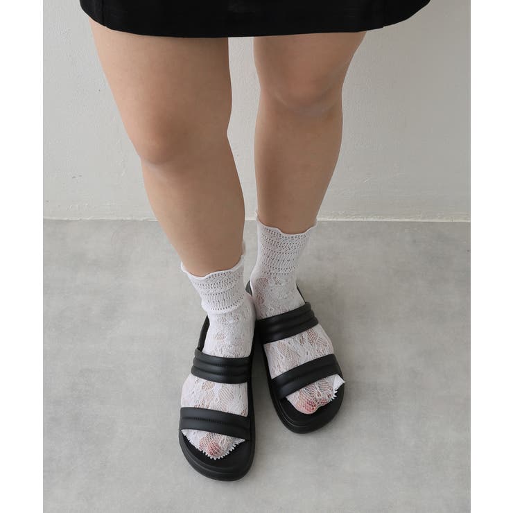 【25年春夏新作】軽量 厚底ソール ダブルベルトサンダル | DEMETER | 詳細画像15 