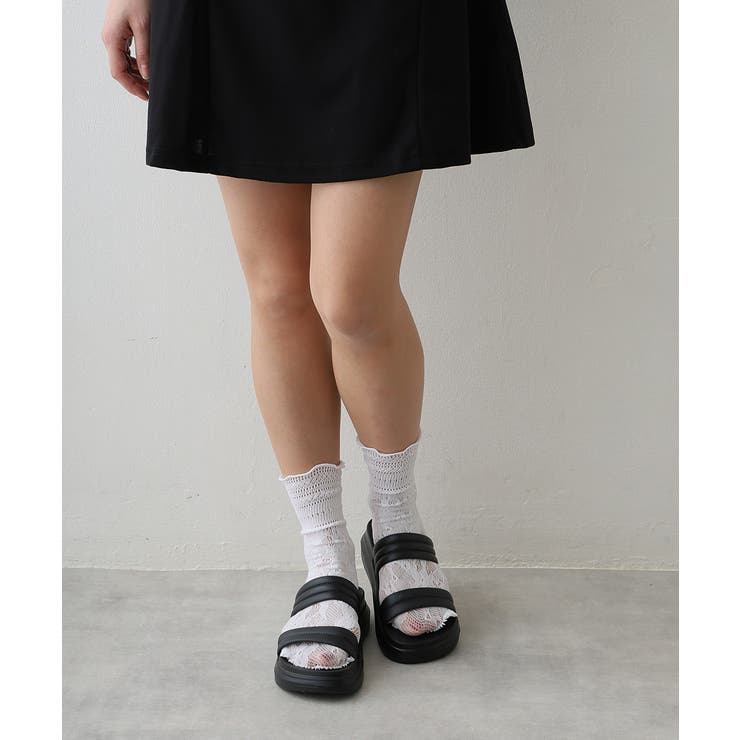 【25年春夏新作】軽量 厚底ソール ダブルベルトサンダル | DEMETER | 詳細画像16 