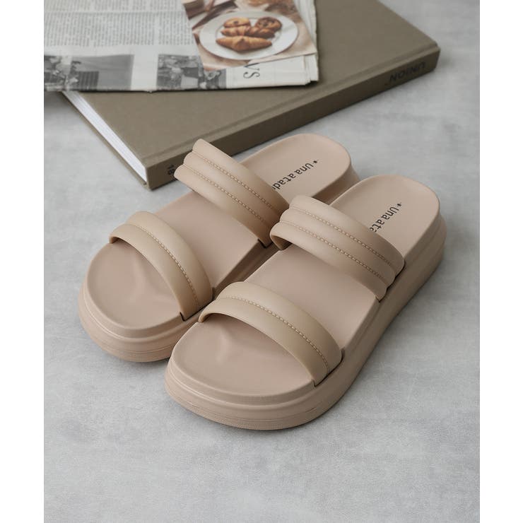 【25年春夏新作】軽量 厚底ソール ダブルベルトサンダル | DEMETER | 詳細画像24 