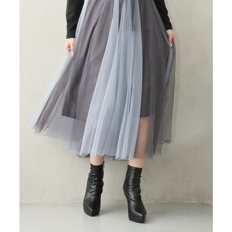 ポインテッドトゥ プラットフォーム ストレッチ | DEMETER | 詳細画像14 