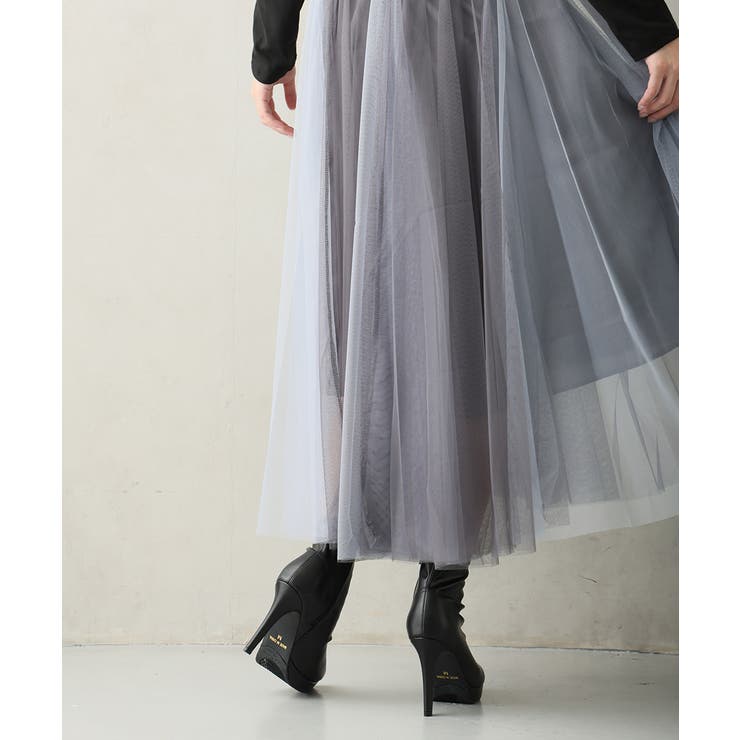 ポインテッドトゥ プラットフォーム ストレッチ | DEMETER | 詳細画像17 