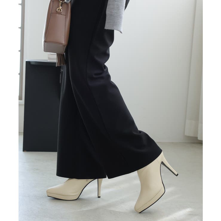 ポインテッドトゥ プラットフォーム ストレッチ | DEMETER | 詳細画像58 