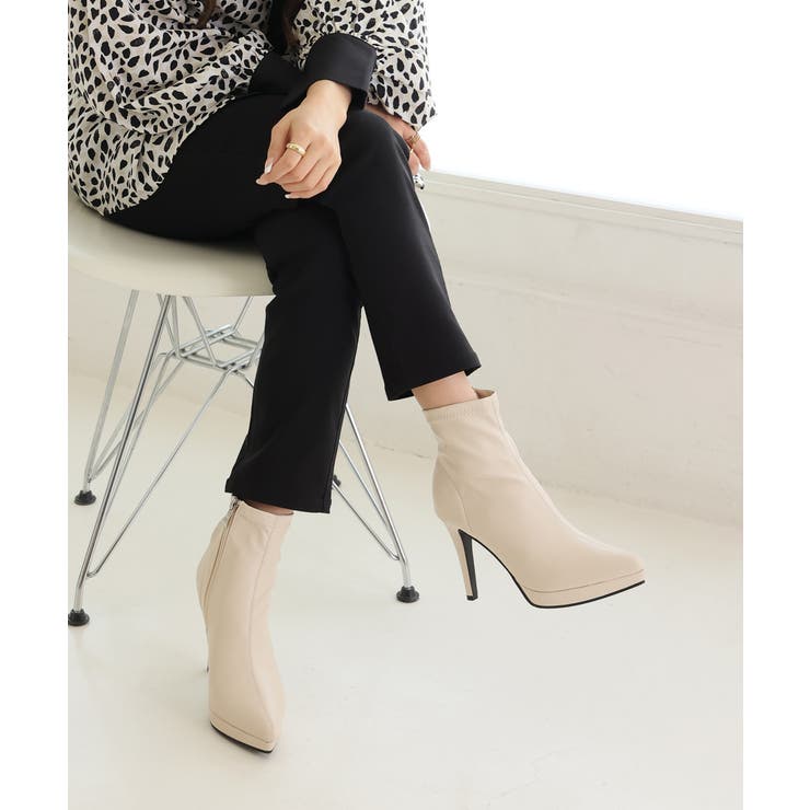 ポインテッドトゥ プラットフォーム ストレッチ | DEMETER | 詳細画像72 