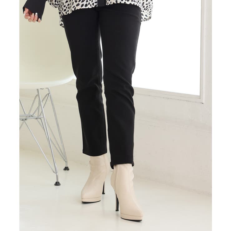 ポインテッドトゥ プラットフォーム ストレッチ | DEMETER | 詳細画像73 