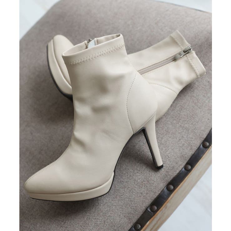 ポインテッドトゥ プラットフォーム ストレッチ | DEMETER | 詳細画像83 