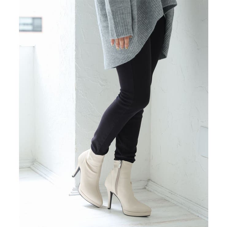 ポインテッドトゥ プラットフォーム ストレッチ | DEMETER | 詳細画像85 