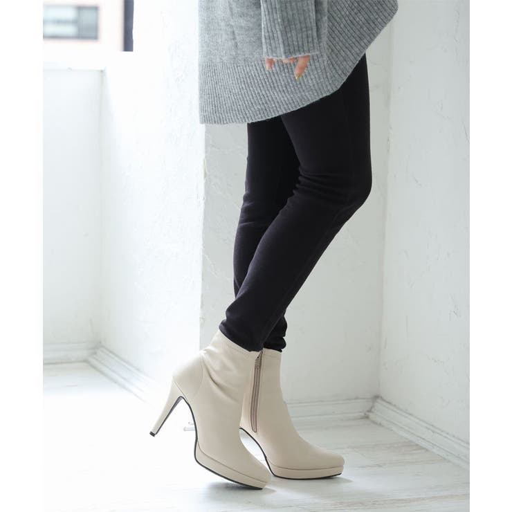 ポインテッドトゥ プラットフォーム ストレッチ | DEMETER | 詳細画像86 