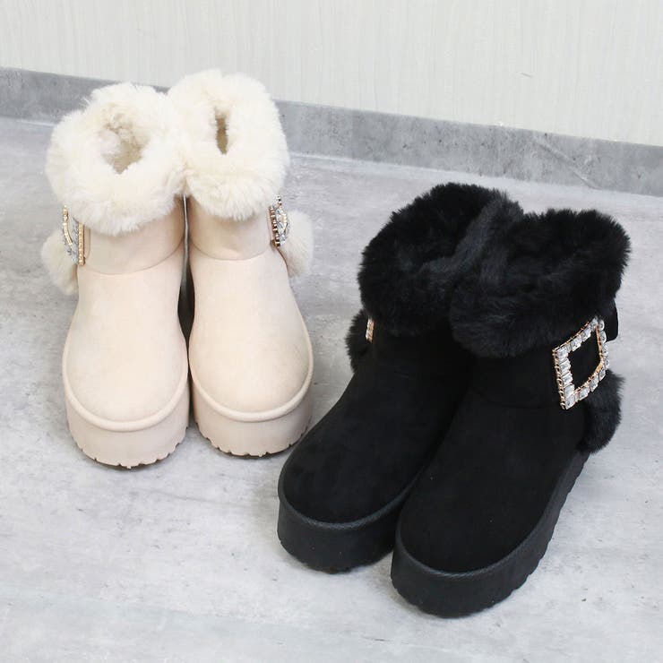 UGG ムートンブーツ キッズ リボン 15㎝ - ブーツ・ブーティ