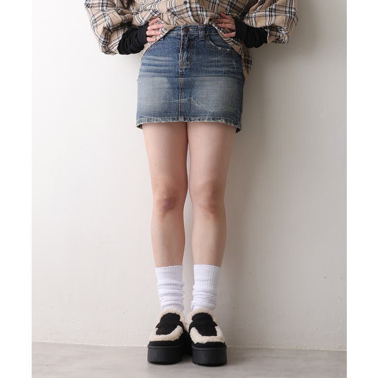 【25年秋冬新作】厚底 プラットフォーム スリッポン ボアサンダル | DEMETER | 詳細画像13 