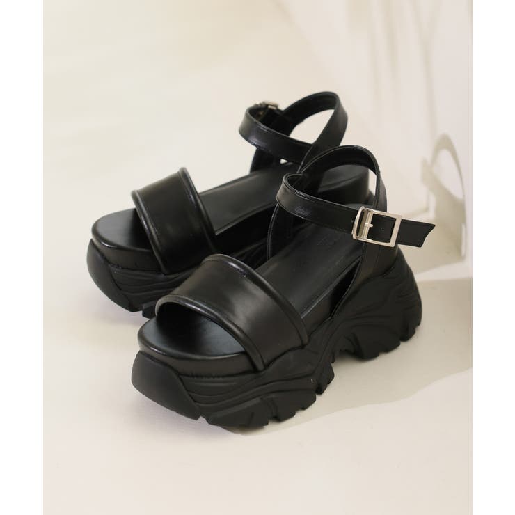 【25年春夏再販】厚底 2段ボリュームソール スポーツMIX | DEMETER | 詳細画像17 