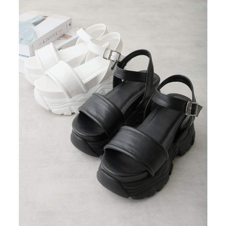 【25年春夏再販】厚底 2段ボリュームソール スポーツMIX | DEMETER | 詳細画像2 