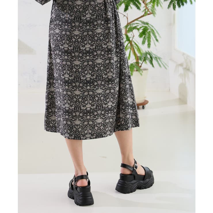 【25年春夏再販】厚底 2段ボリュームソール スポーツMIX | DEMETER | 詳細画像21 