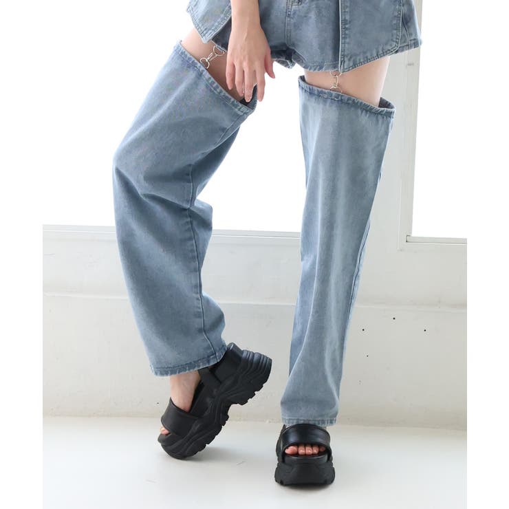 【25年春夏再販】厚底 2段ボリュームソール スポーツMIX | DEMETER | 詳細画像26 