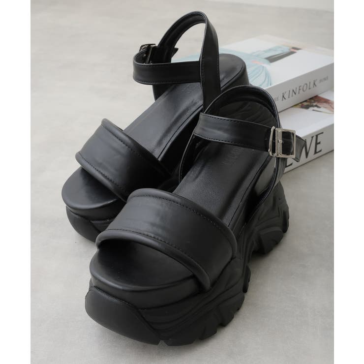 【25年春夏再販】厚底 2段ボリュームソール スポーツMIX | DEMETER | 詳細画像3 