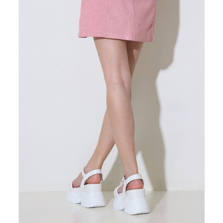 【25年春夏再販】厚底 2段ボリュームソール スポーツMIX | DEMETER | 詳細画像31 