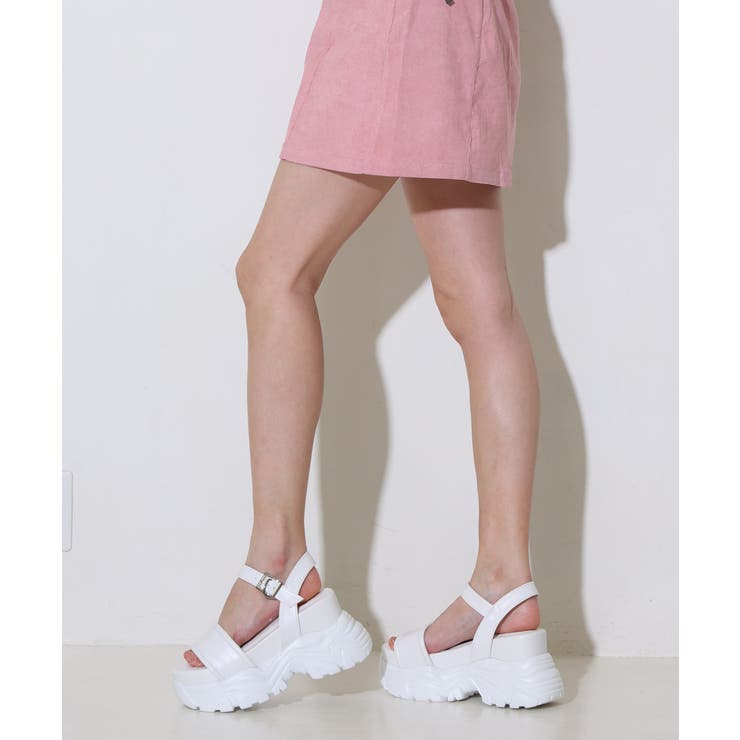 【25年春夏再販】厚底 2段ボリュームソール スポーツMIX | DEMETER | 詳細画像32 