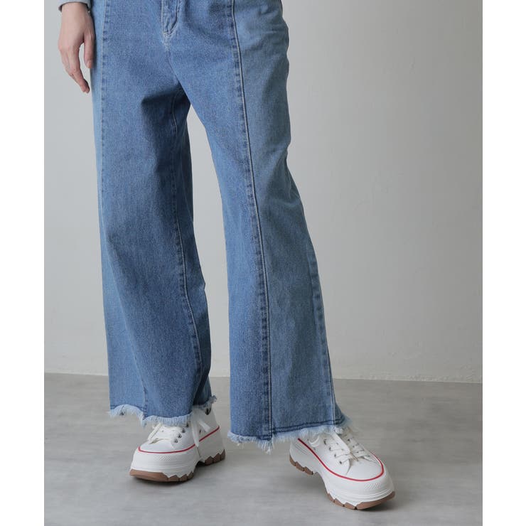 【24年春夏新作】厚底 ボリュームソール レースアップ ローカットスニーカー | DEMETER | 詳細画像18