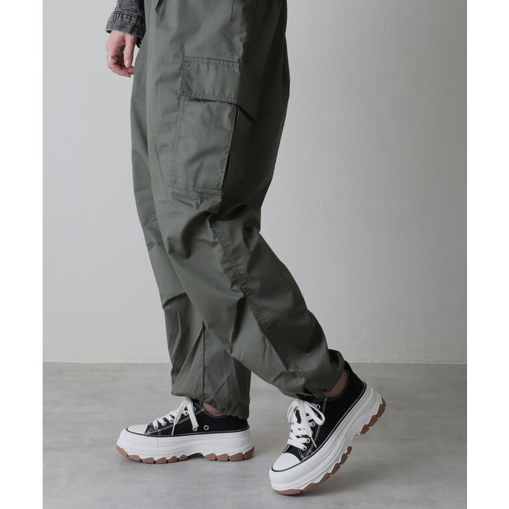 【24年春夏新作】厚底 ボリュームソール レースアップ ローカットスニーカー | DEMETER | 詳細画像7