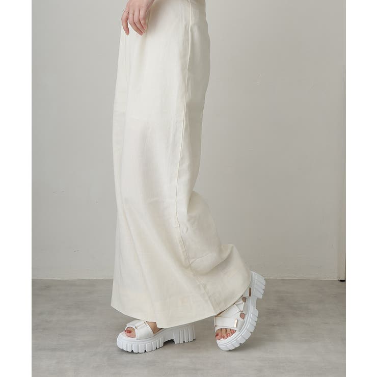 【25年春夏新作】厚底 トラックソール ベルクロ スポーツサンダル | DEMETER | 詳細画像15 