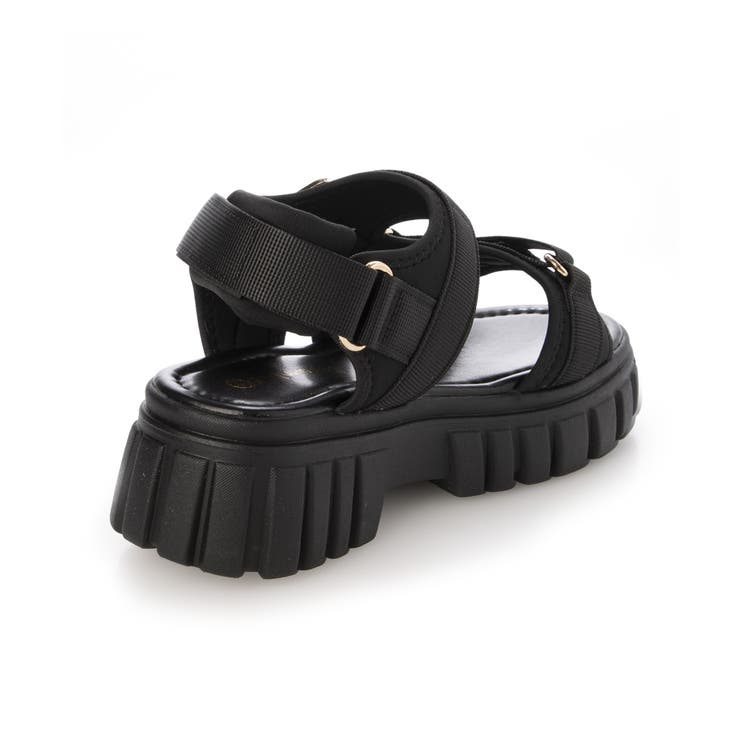 【25年春夏新作】厚底 トラックソール ベルクロ スポーツサンダル | DEMETER | 詳細画像29 