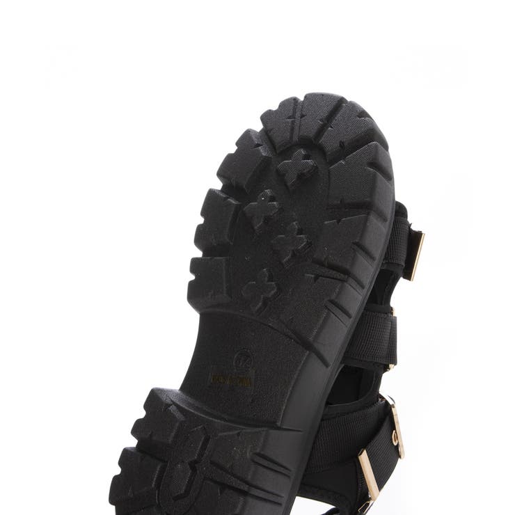 【25年春夏新作】厚底 トラックソール ベルクロ スポーツサンダル | DEMETER | 詳細画像31 