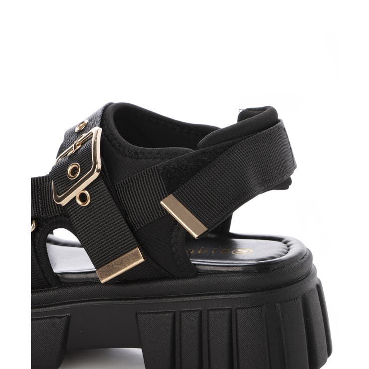 【25年春夏新作】厚底 トラックソール ベルクロ スポーツサンダル | DEMETER | 詳細画像32 