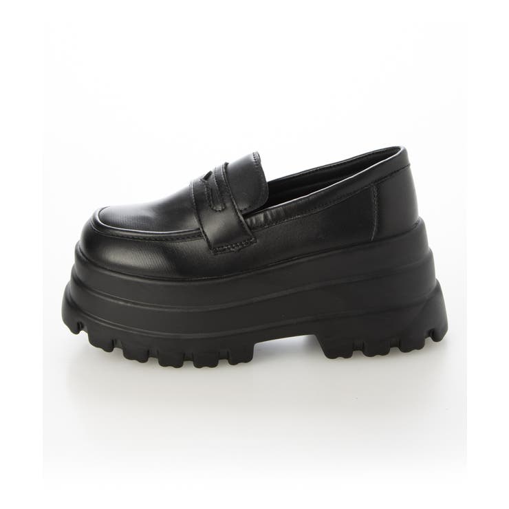 【25年春夏再販】厚底 トリプルソール ボリューム ローファーシューズ | DEMETER | 詳細画像54 