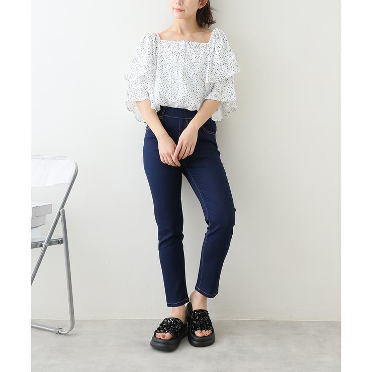 【25年春夏新作】厚底 ダブルソール スパンコール スライドサンダル | DEMETER | 詳細画像18 