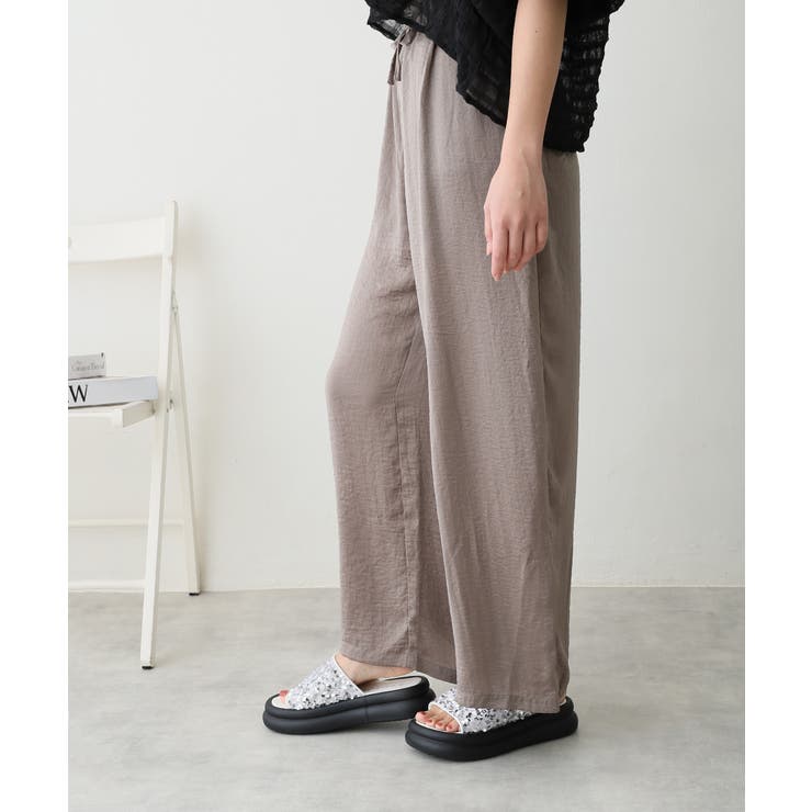 【25年春夏新作】厚底 ダブルソール スパンコール スライドサンダル | DEMETER | 詳細画像23 