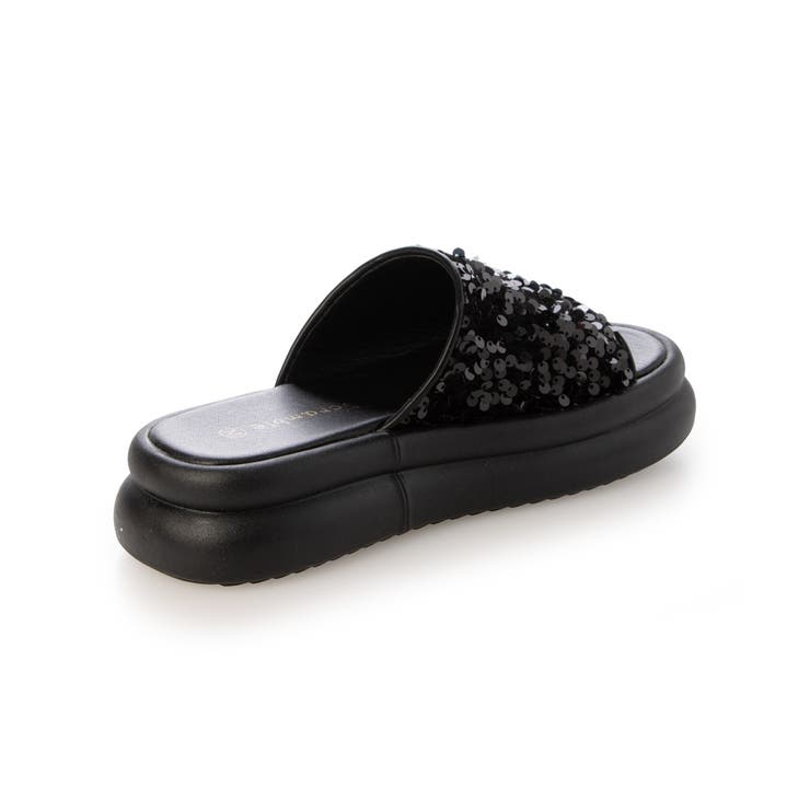 【25年春夏新作】厚底 ダブルソール スパンコール スライドサンダル | DEMETER | 詳細画像44 