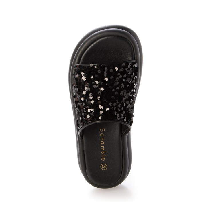 【25年春夏新作】厚底 ダブルソール スパンコール スライドサンダル | DEMETER | 詳細画像45 