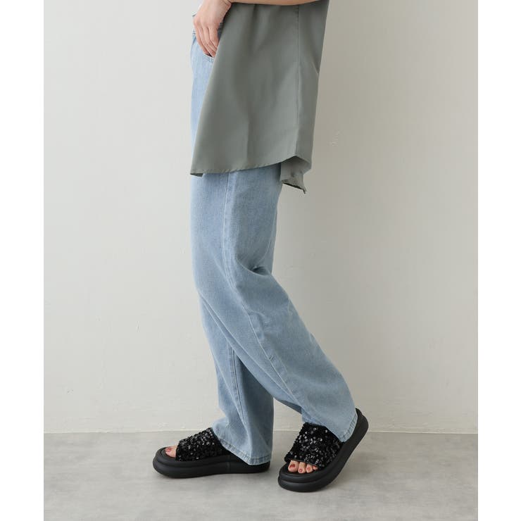 【25年春夏新作】厚底 ダブルソール スパンコール スライドサンダル | DEMETER | 詳細画像8 