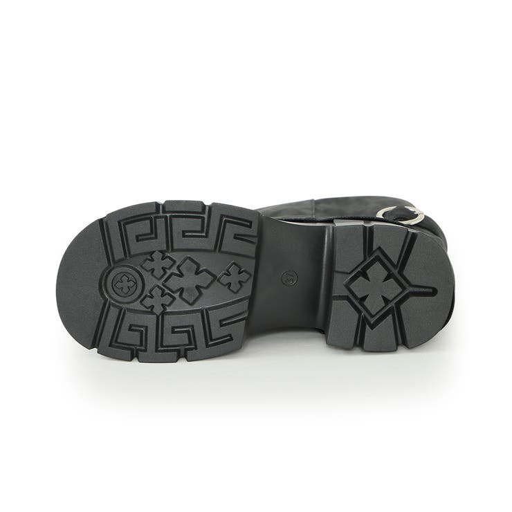 【25年秋冬新作】厚底 ボリュームソール ミドル カバーブーツ | DEMETER | 詳細画像31 