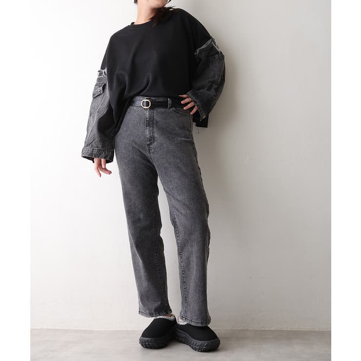 【25年秋冬新作】厚底 凹凸ソール ボリュームファー ムートンシューズ | DEMETER | 詳細画像12 