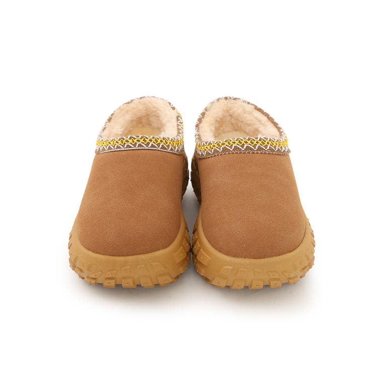 【25年秋冬新作】厚底 凹凸ソール ボリュームファー ムートンシューズ | DEMETER | 詳細画像43 