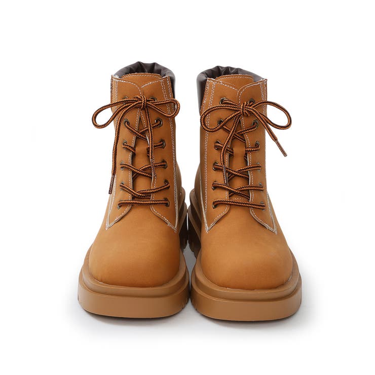 【26年春夏新作】軽量 厚底ソール レースアップ ショートブーツ | DEMETER | 詳細画像40 