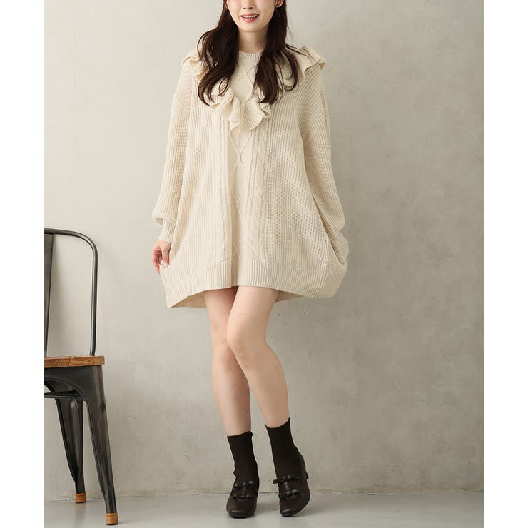 【25年秋冬新作】スクエアトゥ リボン ニットドッキング ショートブーツ | DEMETER | 詳細画像27 