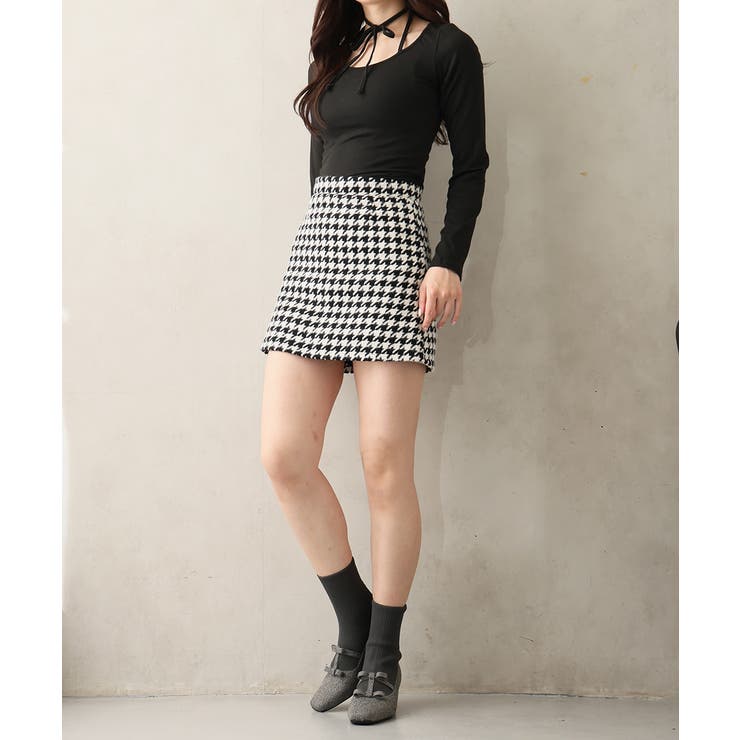 【25年秋冬新作】スクエアトゥ リボン ニットドッキング ショートブーツ | DEMETER | 詳細画像37 