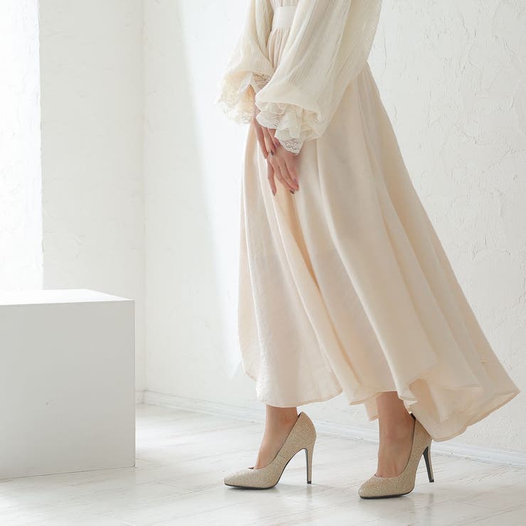 クッションインソール☆グリッター ピンヒール パンプス | DEMETER | 詳細画像17 