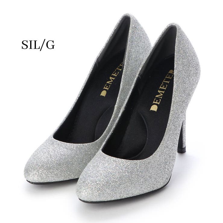 クッションインソール☆グリッター ピンヒール パンプス | DEMETER | 詳細画像21 