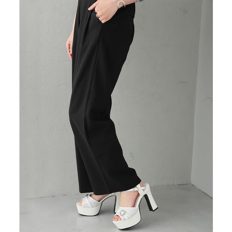 【26年春夏新作】厚底 ビジューバックル アンクルストラップ サンダル | DEMETER | 詳細画像54 