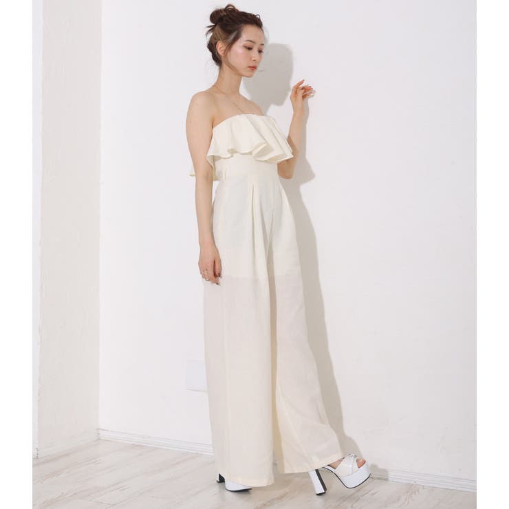 厚底 太ヒール ビジューバックル アンクルストラップ サンダル | DEMETER | 詳細画像14 