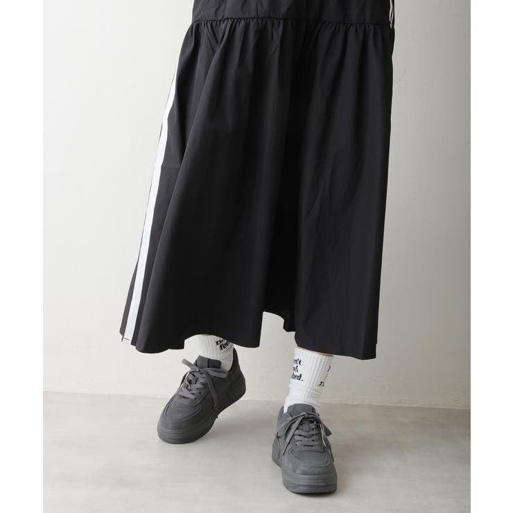 【25年春夏再販】軽量 厚底ソール ベーシック コートスニーカー | DEMETER | 詳細画像18 