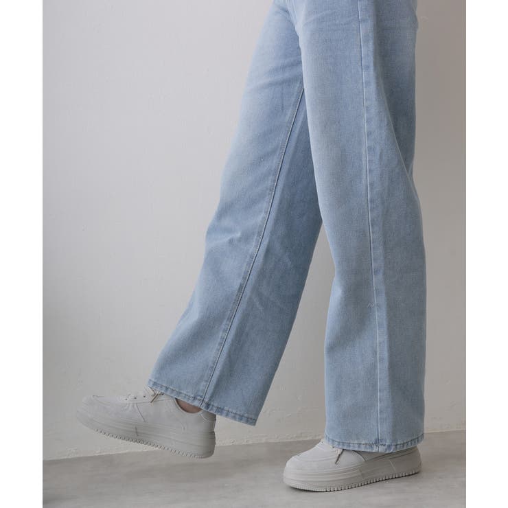 【25年春夏再販】軽量 厚底ソール ベーシック コートスニーカー | DEMETER | 詳細画像47 