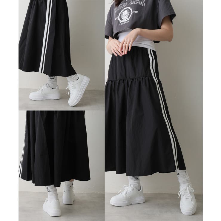 【25年春夏再販】軽量 厚底ソール ベーシック コートスニーカー | DEMETER | 詳細画像73 