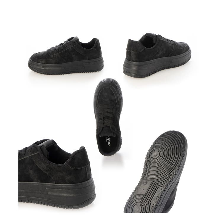 【25年春夏再販】軽量 厚底ソール ベーシック コートスニーカー | DEMETER | 詳細画像79 