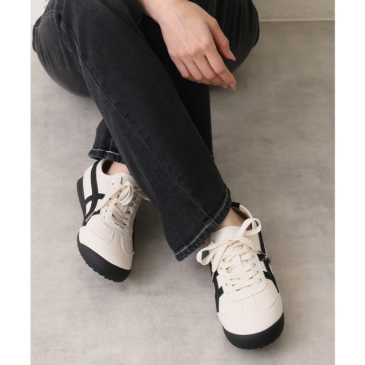 【26年春夏新作】軽量 配色デザイン ローカットスニーカー | DEMETER | 詳細画像5 