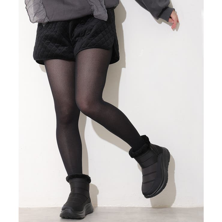 【25年秋冬新作】撥水＆防寒仕様 ボリュームファー ショート スノーブーツ | DEMETER | 詳細画像13 