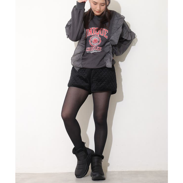 【25年秋冬新作】撥水＆防寒仕様 ボリュームファー ショート スノーブーツ | DEMETER | 詳細画像14 