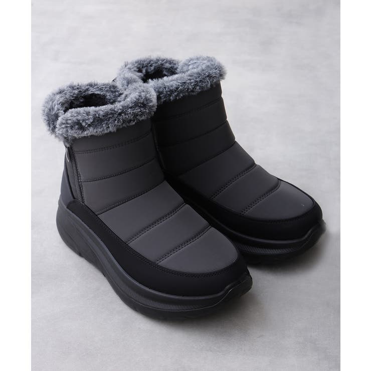 【25年秋冬新作】撥水＆防寒仕様 ボリュームファー ショート スノーブーツ | DEMETER | 詳細画像15 